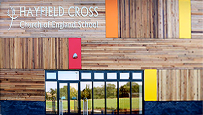 Hayfield Cross School logo